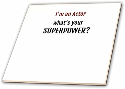 Texto 3drose dizendo que eu sou um ator qual é a sua superpotência - azulejos