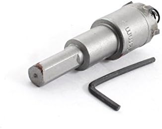 Aexit Metal Metal 22mm Diâmetro da ferramenta Diâmetro Corte Twist Drill Brilhe Hole BuS SAW 87mm Modelo de comprimento: