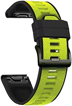 SKM 22 26mm Silicone Sporp Sport Strap para Fenix ​​6 6x Pro Watchband Rick Remanwing para Garmin Fenix ​​5 5x mais 3 HR