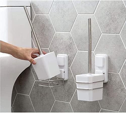 Escova de escova de vaso sanitário zaahh e escovas de vaso sanitário e suporte de parede de parede de parede Banheiro de banheira de banheiro longa Limpeza do pincel de limpeza de plástico escova de vaso sanitário e suporte do vaso sanitário e suporte