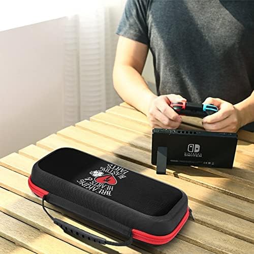 Breaking Hearts and Blasting Farts Carting Case para Switch Lite Bag de armazenamento de viagem portátil para jogos de acessórios