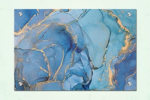 Criptonita acrílica quadro de vidro de vidro de parede de parede moderna Sea
