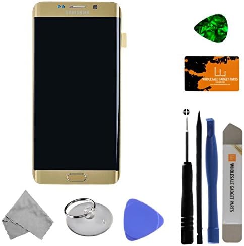 LCD, Digitalizer & Frame Conjunto para Samsung Galaxy S6 Edge+ com kit de ferramentas