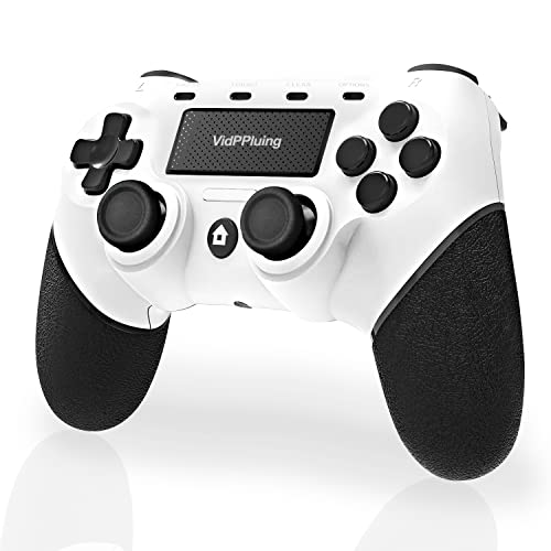 Controlador sem fio VidppLuing para PS4, controlador de jogo para PS4/Slim/Pro com vibração dupla, função turbo/clara