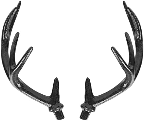 Bestoyard 1 par de veados artificiais Antlers ramificar ramificações falsas Antlers Fantas da cabeça do chapéu Diy Wall Deer Antler