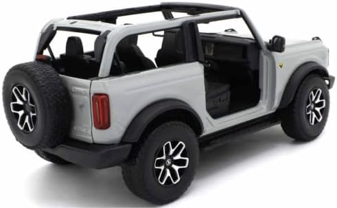 Modelo Maisto - 1/18 de escala compatível com Ford compatível com Bronco Badlands 2021 Réplica de Modelo de Escala Cast -Cast
