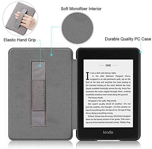 Cover TPU de tecido Kindle Paperwhite 11ª geração 2021 com alça de mão, com despertar/sono automático