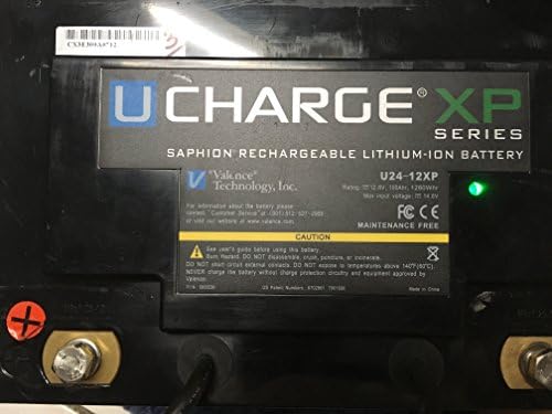 12V 100A Bateria de lítio U24-12XP