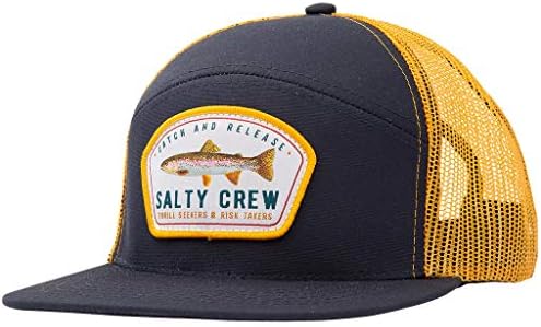 Salty Crew masculino e chapéu de caminhoneiro