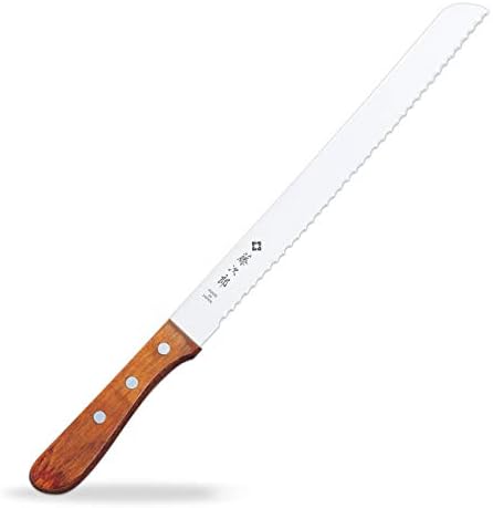 藤次郎 Fujiro Slicer Cutter, 14,75, inoxidável e madeira
