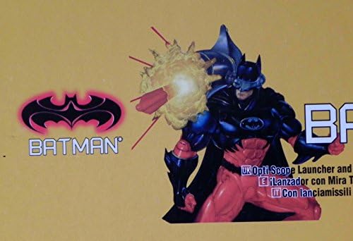 Teconização de calor Batman europeu Batman Toy Production Art Proof assinou Bruce Timm