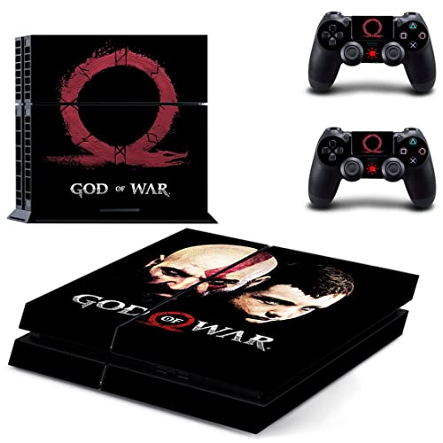 Jogo de Deus melhor da guerra PS4 ou PS5 Skin Stick para PlayStation 4 ou 5 Console e 2 Controllers Decal Vinyl V4237