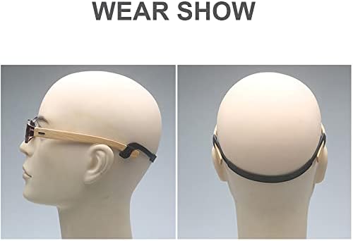 Junsika Glasses Silicone Strap Anti Slip elástico macio Esportes de tira de óculos de sol de óculos de retenção de óculos para homens para homens mulheres