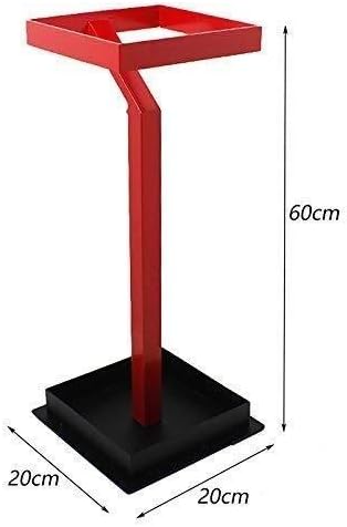 Neochy Umbrella Stand Iron Art Restaurante Hotel Simples Home Balcony Corredor Square Storage Rack/Red