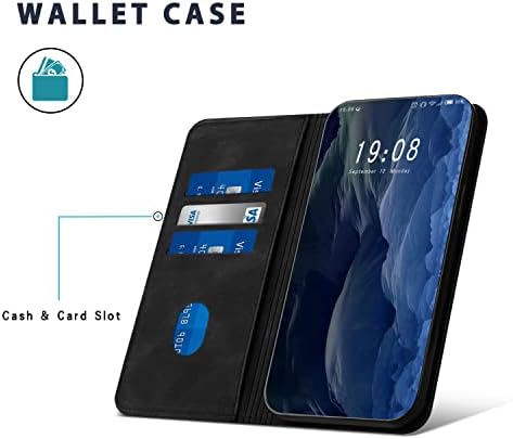 Caso Zonnavi para o estojo da carteira Nokia G300 com suporte para cartão, caixa de couro PU premium [Magnetic] [Stand de visualização],