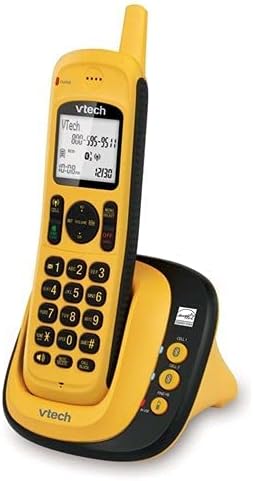 VTECH DS6161W DECT 6.0 Telefone sem fio à prova d'água com Bluetooth® Connect to Cell ™, 1 aparelho