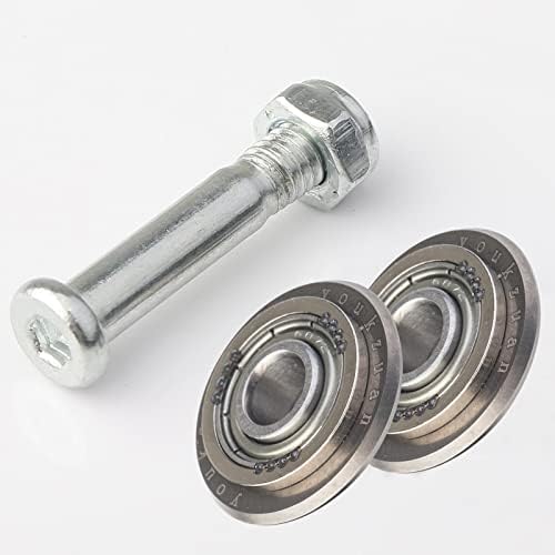 Boludon 2pcs Tile/Cutter de vidro Roda de substituição, 7/8 de polegada, carbido de tungstênio, ferramentas de roda de
