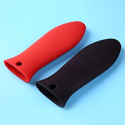 Luxshiny Pot tampa de tampa plana frigideira silicone Hot Handled, suporte de manga de manga de manga para restaurantes de cozinha