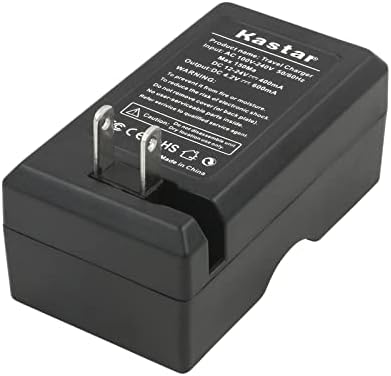 Substituição do kit de carregador de viagem KASTAR AC com bateria de íon de lítio com certeza com micro-USB SF18650B, lanternas,