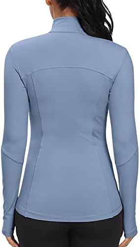 Jaquetas de treino do arco -íris de ginástica para mulheres, Full Full Slim Fit Fit Athletic Running Sports Track Jacket com bolsos