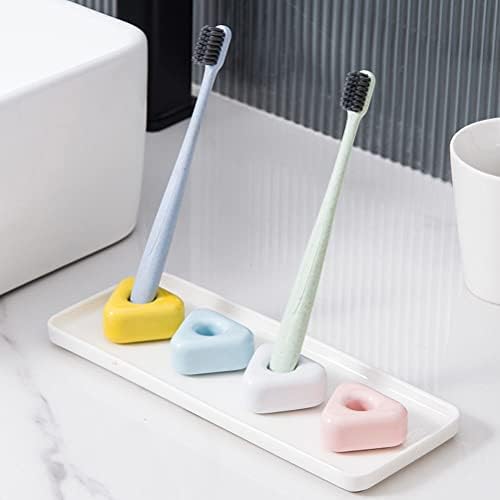 Escova de maquiagem de maquiagem por escova de dentes de dentes cerâmica escova de dentes de dentes de dentes de dentes