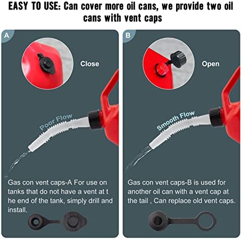 O gás universal pode pular kit de substituição, bico de vazamento flexível com junta fácil de instalar, tampas de colar