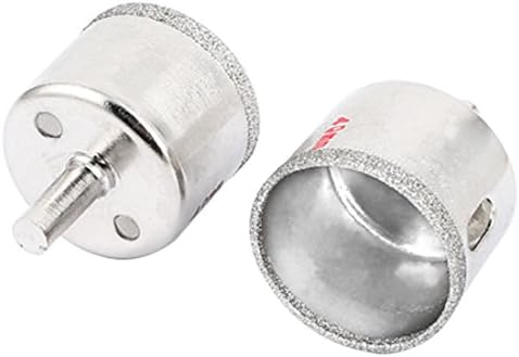 Aexit 2pcs 40 mm serras de orifício e acessórios Corte diamante diamante broca orifício serra serra de vidro Cutter sweet conjuntos de perfuração