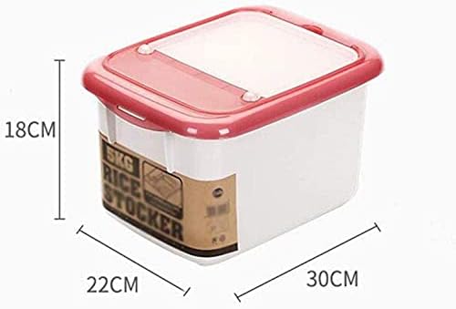 Recipiente de armazenamento de alimentos SOGUDIO Caixa de armazenamento de caixa de armazenamento coberto de arroz de arroz doméstico Farinha de farinha de arroz de arroz e caixa de armazenamento de arroz Caixa de armazenamento de arroz de arroz plástico Caixa de armazenamento de contêiner de arr