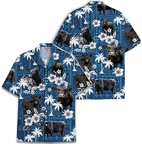 Camisas engraçadas de cavalo havaiano para homens mulheres, amor racha de cavalos havaiano verão de manga curta de manga