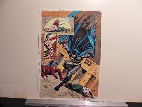 Vintage Batman Shadow Bat Part 10 Guia de cores assinado Adrienne Roy com c/c.o.a pg27