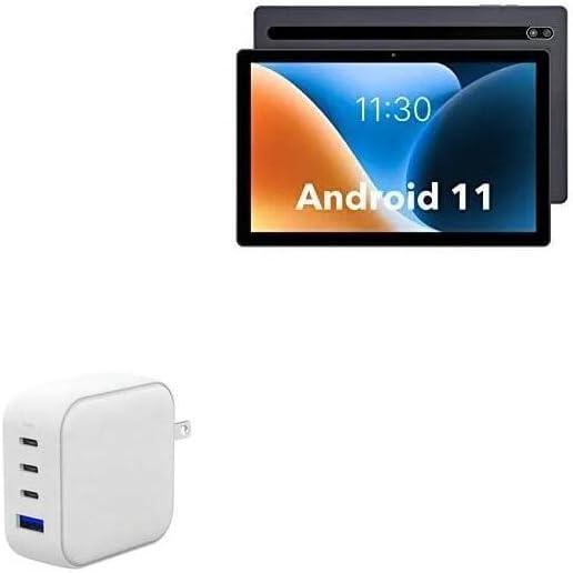 Charger de ondas de caixa compatível com Apolosign Android 11 Tablet M108 - PD Minicube, 100W 3 PD Carregador de parede