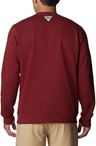 Columbia Men's PFG empilhado Logo Crew Sweatshirt