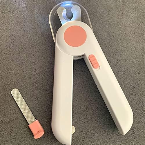 Gretd Pet unhas tesoura de unhas Cães gatos de beleza Clippers LED Iluminação Puppy Kitten penteando aço inoxidável