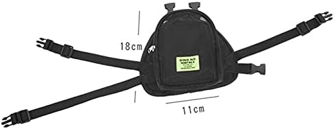 Grey990 Sacos de acessórios para cães, bolsa de ombro de estimação cor portátil simplicidade respirável Backpack Back Pet Gift
