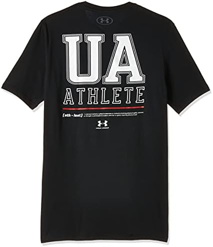 Under Armour Men's Men's Lanfra de manga curta esquerda masculina