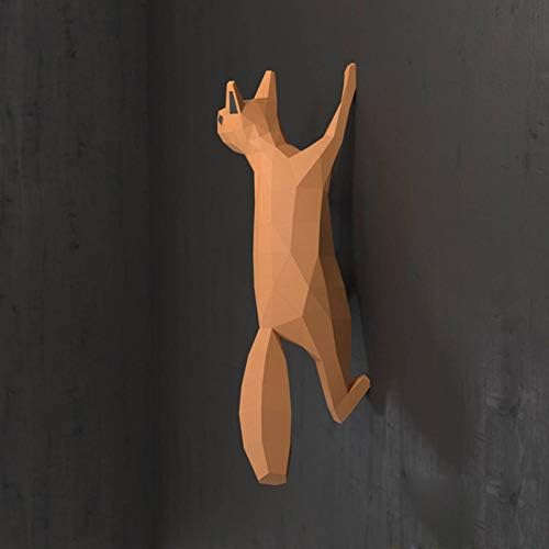 Modelo-3D Decoração de parede pendurada esquilo estéreo parede Diy DIY criativo criativo decoração de casa padeiros de avental