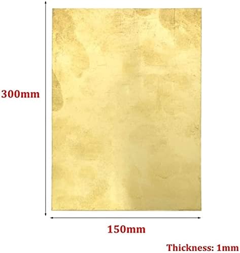 Placa de latão de kekeyang folha de cobre pura folha de cobre gravura de cobre folhas de cobre viáveis ​​para, artesanato, reparos,