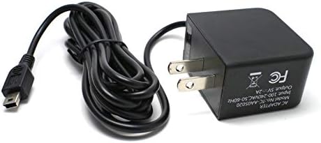Edo Tech Mini plugue do carregador de parede do adaptador USB para Garmin Nuvi Drive 40lm 50lm 52 60 255W 265W 550 620 1300 1350