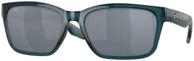 Costa del Mar Palmas 6S9081 Óculos de sol retangular para mulheres + pacote com designer Iwear Eyewear Kit