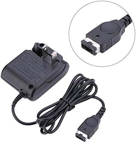 Adaptador de energia do carregador de parede, com proteção de circuito integrada de conexão de 2 pinos NDs de 2 pinos, para NDS Gameboy Advance GBA SP Game Console, US Plug, 110-240V