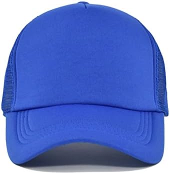 Cor de esponja masculina e feminina correspondência simples de capital casual de capital de férias de férias de beisebol de beisebol visors homens futebol