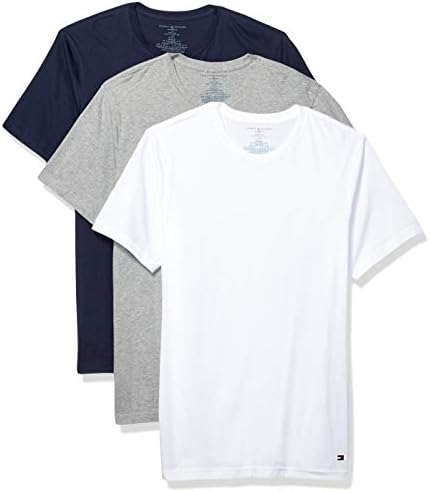 Tommy Hilfiger Men's Subshirts Multipack Cotton Classics Slim Fit Crew camisetas