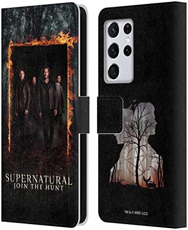 Projetos de capa principal licenciados oficialmente SUPERNATURAL SAM, DEAN, CASTIEL & CROWLEY 2 CEANTE CHAIN ​​LIVRO CAPA DE CARTA