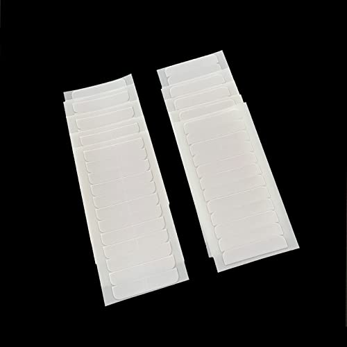72 peças Extensões de cabelo Tapes Tabs de fita de substituição dupla fita adesiva invisível Sem fita de resíduo para extensões
