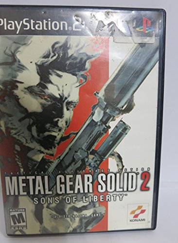 PS2 Metal Gear Solid 2 Sons of Liberty