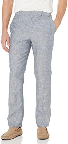 Cubavera Men's Delave Linen Front Front Pant