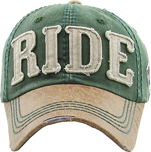 Ride Caps Collection Baseball Cap Hat Dad Ajustável Unissex
