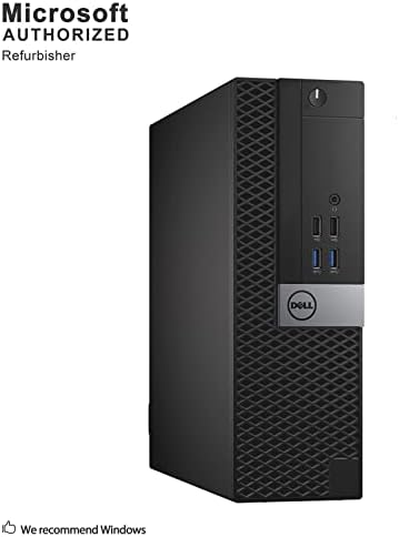 Dell Optiplex 5040-SFF, Core i7-6700 3,4 GHz, 16 GB de RAM, 512 GB de estado de estado sólido, DVD, Windows 10 Pro 64bit