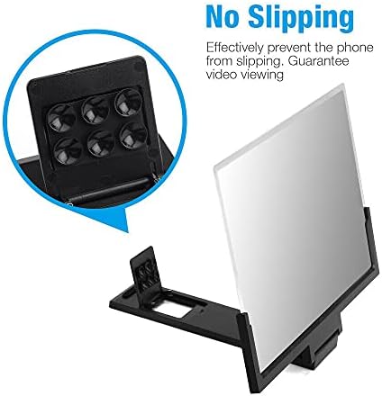 N/Um novo amplificador de tela 3D de 14 polegadas de 14 polegadas Stand Glass Stand para tela dobrável de vídeo Andulador de proteção