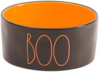 Rae Dunn Halloween Boo Dog Food Bowl